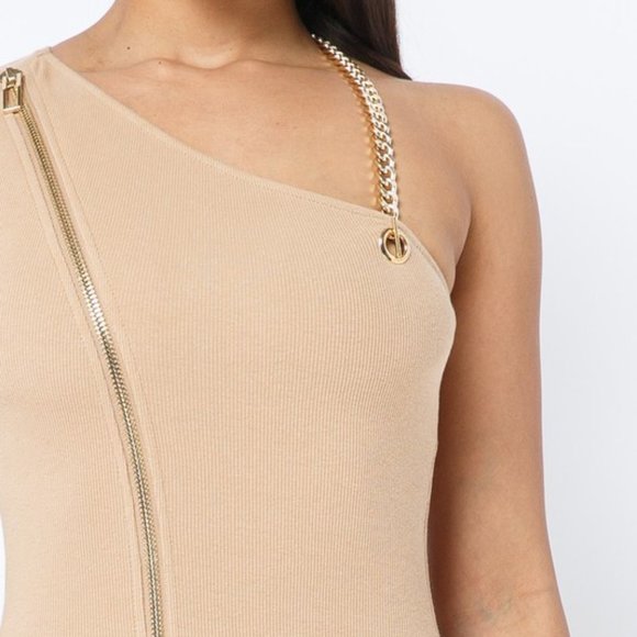 Gorgeous one sided Long Sleeve Midi Dress - Picture 5 of 6